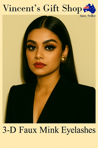 Handmade 3D Faux Mink EyeLashes - Vincent Forrest Sydney - F190B