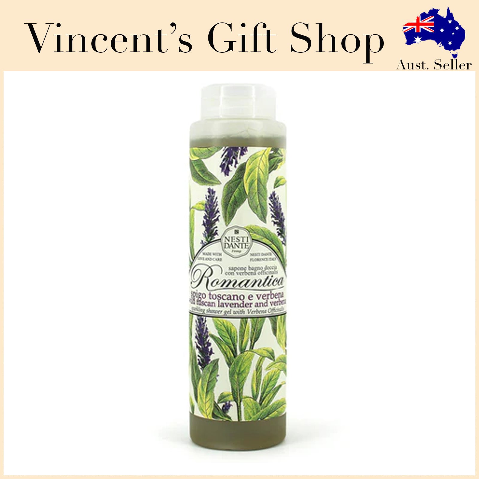 Nesti Dante Lavender & Verbena Shower Gel - 300ml