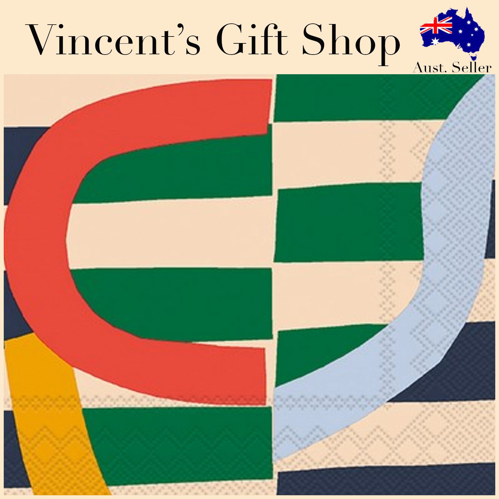 Marimekko Siirto Green Serviettes