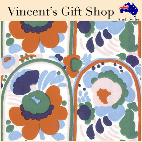 Marimekko Karuselli Orange Serviettes