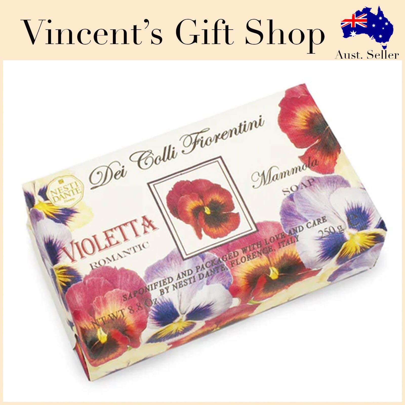 Nesti Dante Fiorentini Sweet Violet Soap 250g