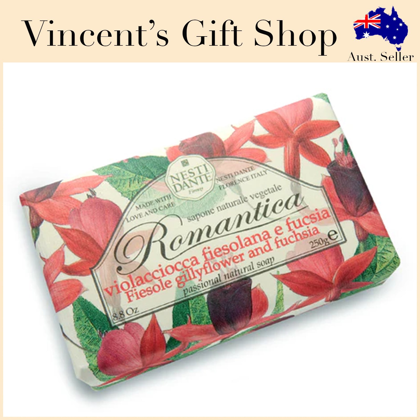 Nesti Dante Gilly Flower & Fuchsia Soap 250g