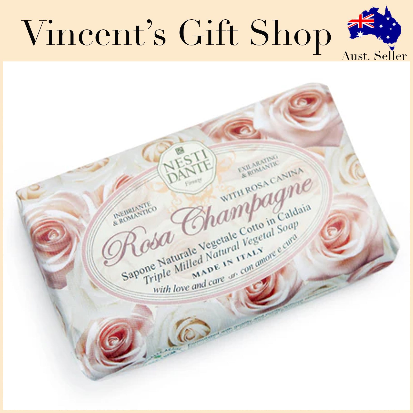 Nesti Dante Rosa Campagna Soap 150g