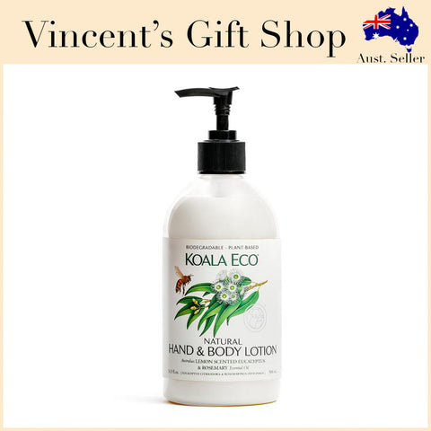 Koala Eco Natural Hand and Body Lotion (Lemon Scented Eucalyptus & Rosemary)