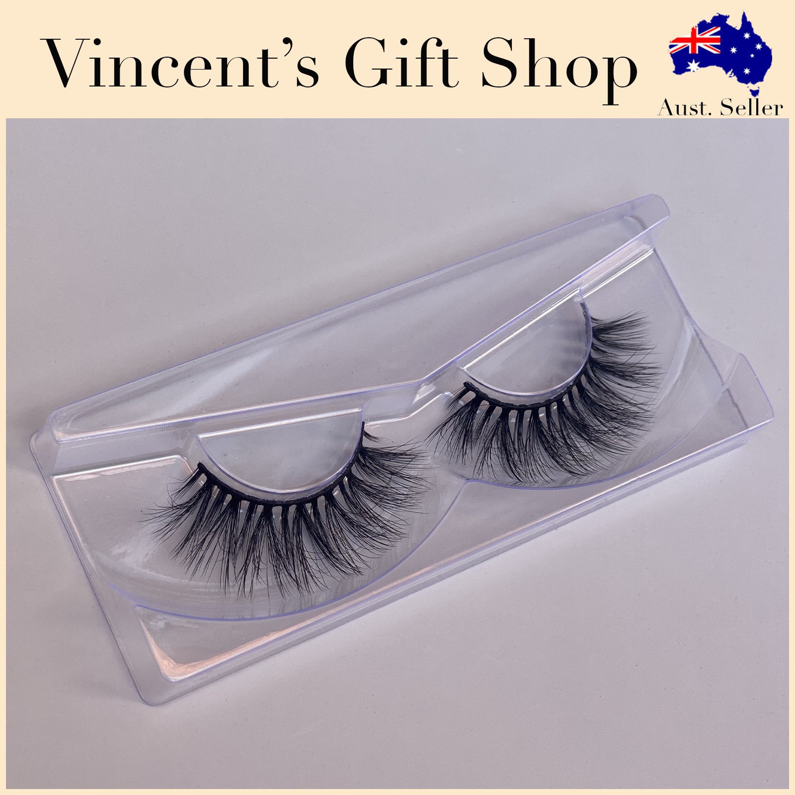 Handmade 3D Faux Mink EyeLashes - Vincent Forrest Sydney - F213