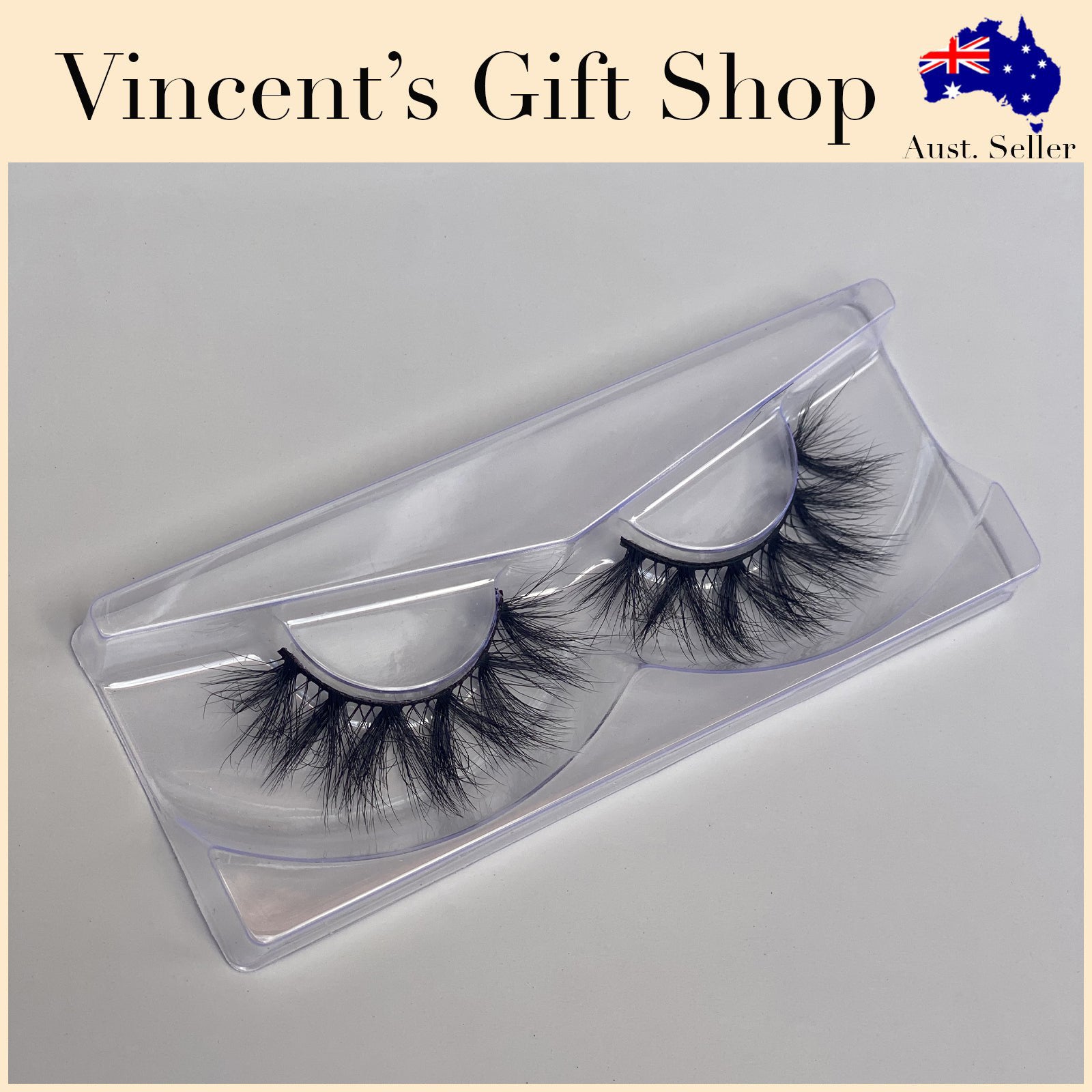 Handmade 3D Faux Mink EyeLashes - Vincent Forrest Sydney - F273