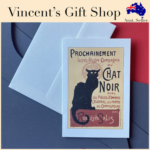 Greeting Cards - Instituto FotoCromo Italiano - Chat Noir
