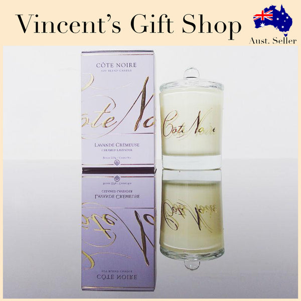 Côte Noire 185g Soy Blend Candle - Creamed Lavender