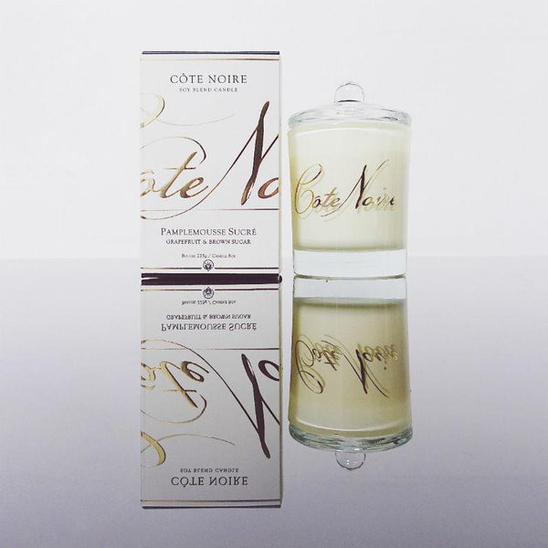 Côte Noire 185g Soy Blend Candle - Grapefruit & Brown Sugar