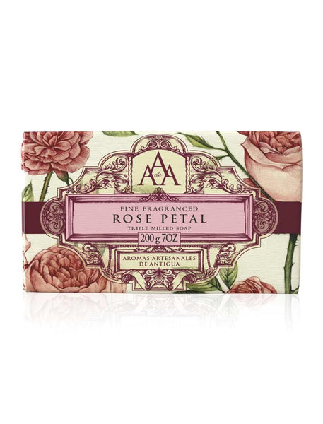 AAA Floral Soap Bar - Rose Petal