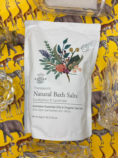 Empire Australia-Eucalyptus & Lavender Bath Salts 1 Kilo