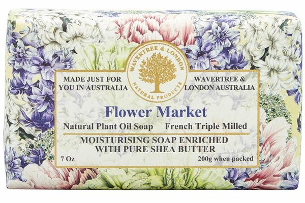 Wavertree & London-FLOWER MARKET SOAP BAR 200G