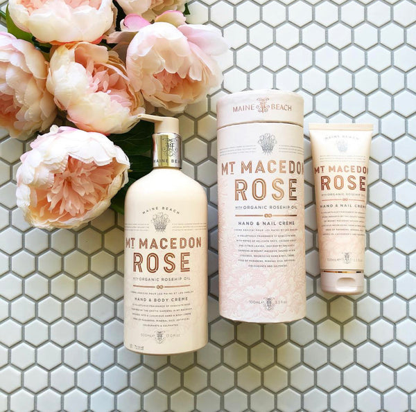 Maine Beach Mt Macedon Rose Hand&Nail Creme 100ml