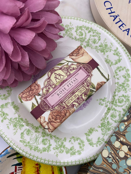 AAA Floral Soap Bar - Rose Petal