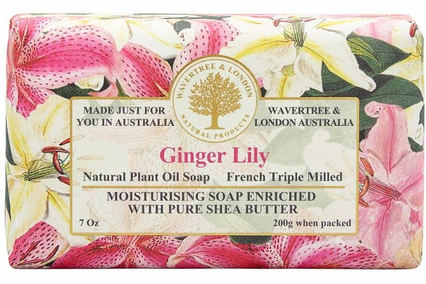 Wavertree & London-GINGERLILY SOAP BAR 200G