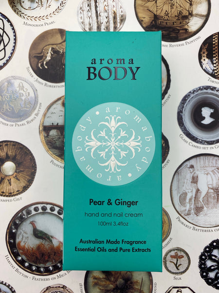 Aromabotanical Pear and Ginger 100mL Hand & Nail Cream