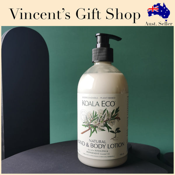 Koala Eco Natural Hand and Body Lotion (Rosalina & Peppermint)