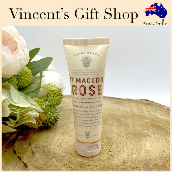 Maine Beach Mt Macedon Rose Hand&Nail Creme 50ml