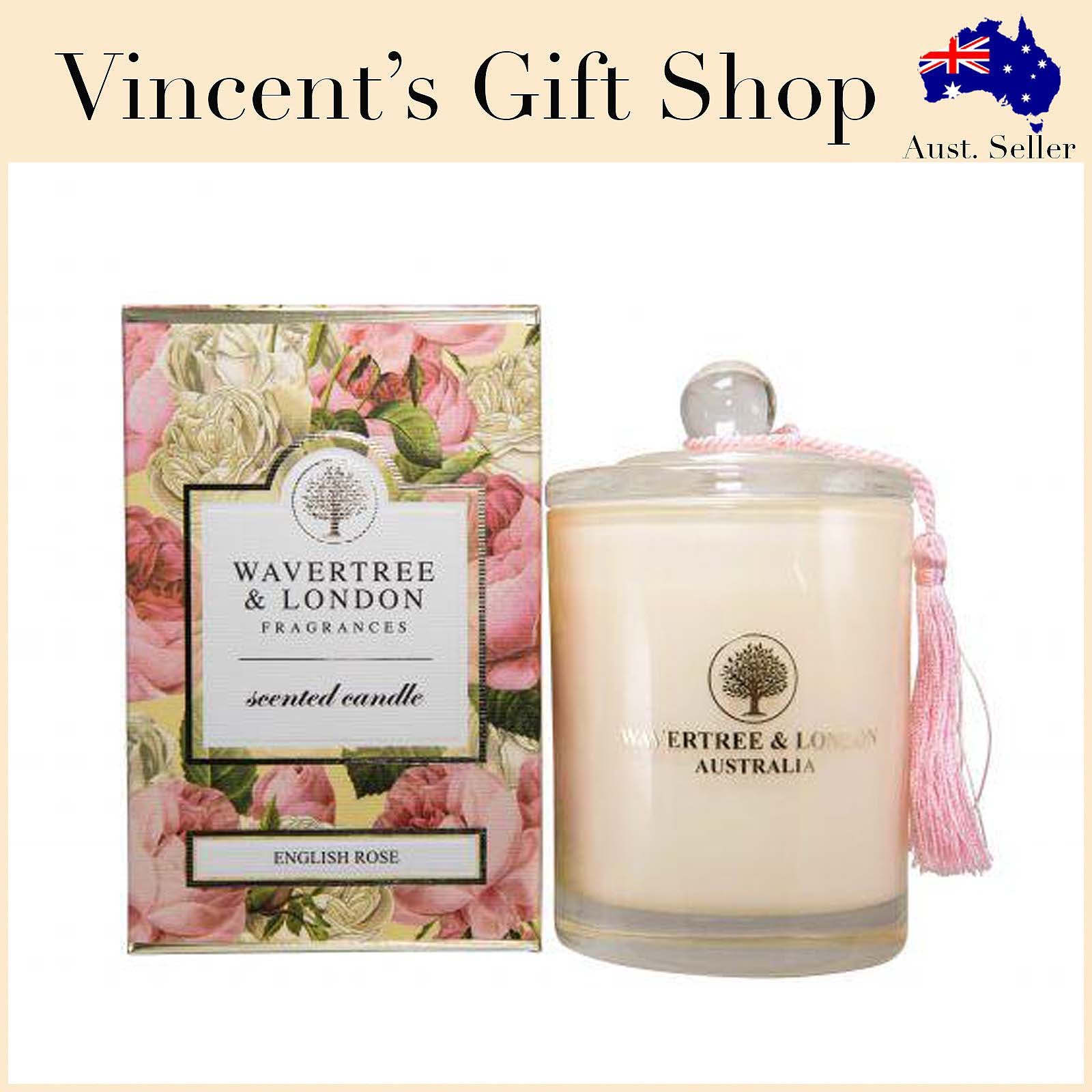 Wavertree & London-ENGLISH ROSE CANDLE