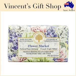 Wavertree & London-FLOWER MARKET SOAP BAR 200G