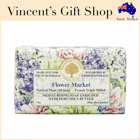 Wavertree & London-FLOWER MARKET SOAP BAR 200G