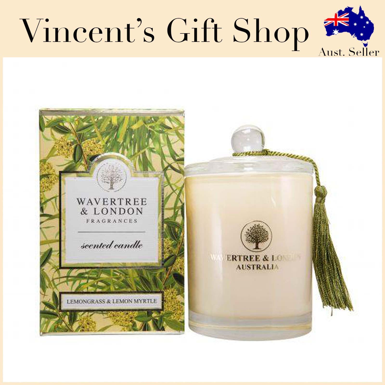 Wavertree & London-LEMONGRASS & LEMON MYRTLE CANDLE